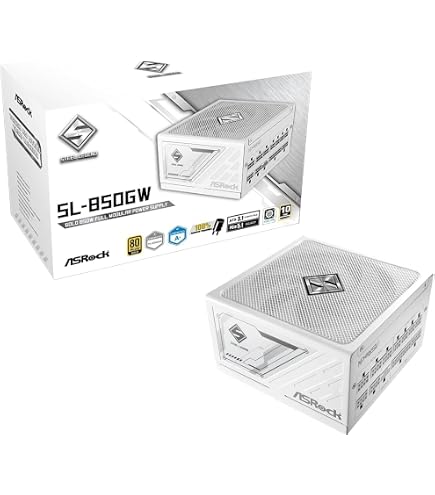 Amazon | ASRockSteel Legend 次世代GPU対応PC電源ユニット1000WPCIe5